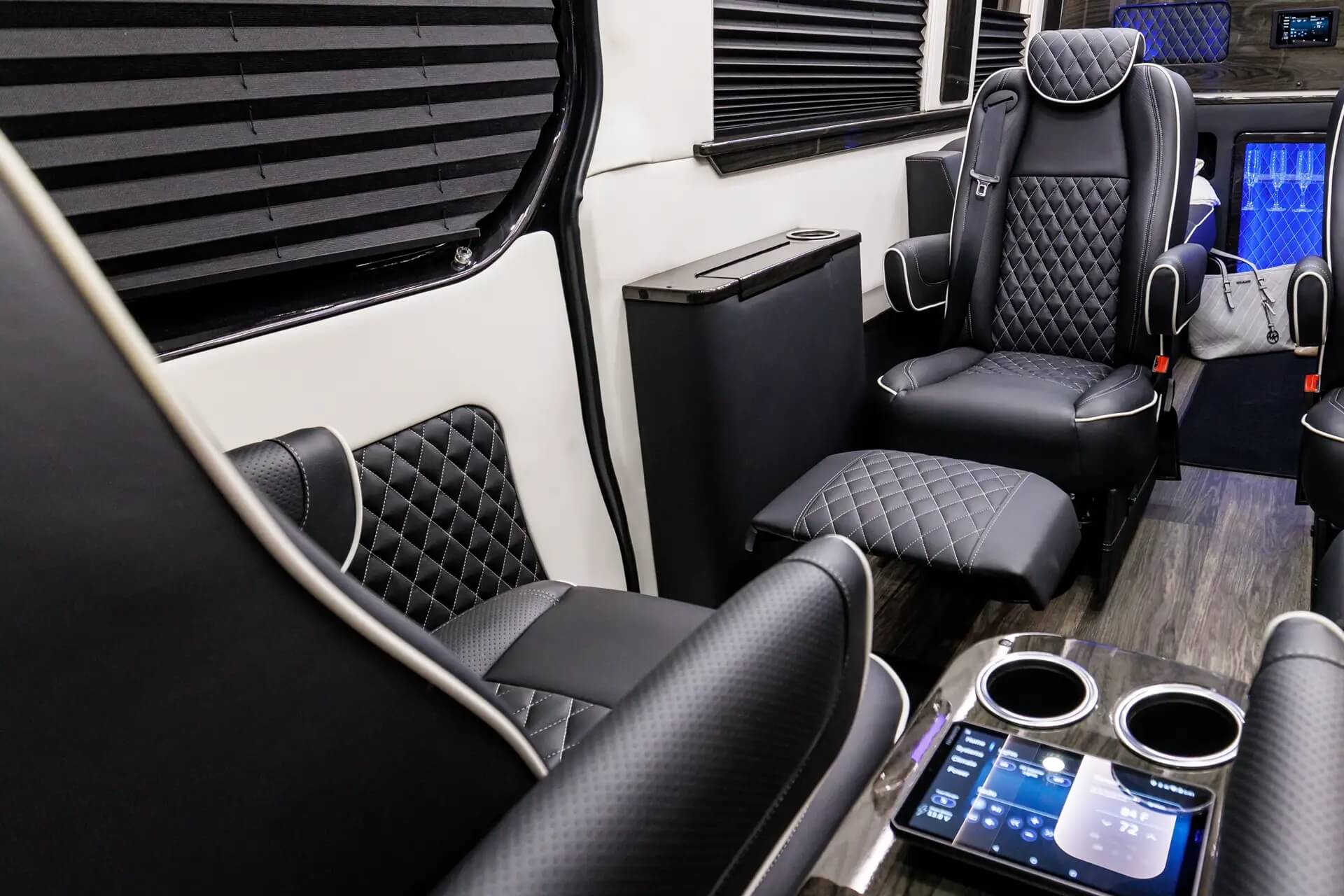 Interior amenities of Executive Sprinter