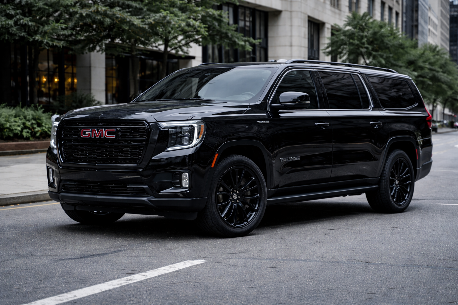 GMC Yukon for luxury chauffeur transportation