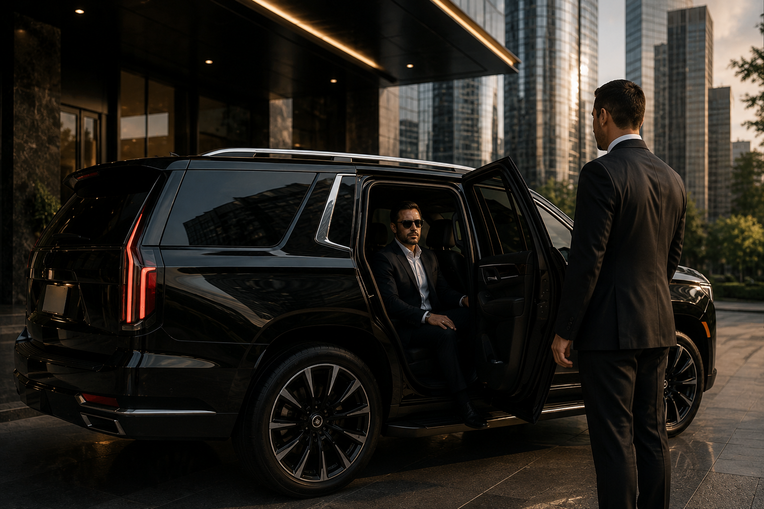 Hourly luxury transportation
