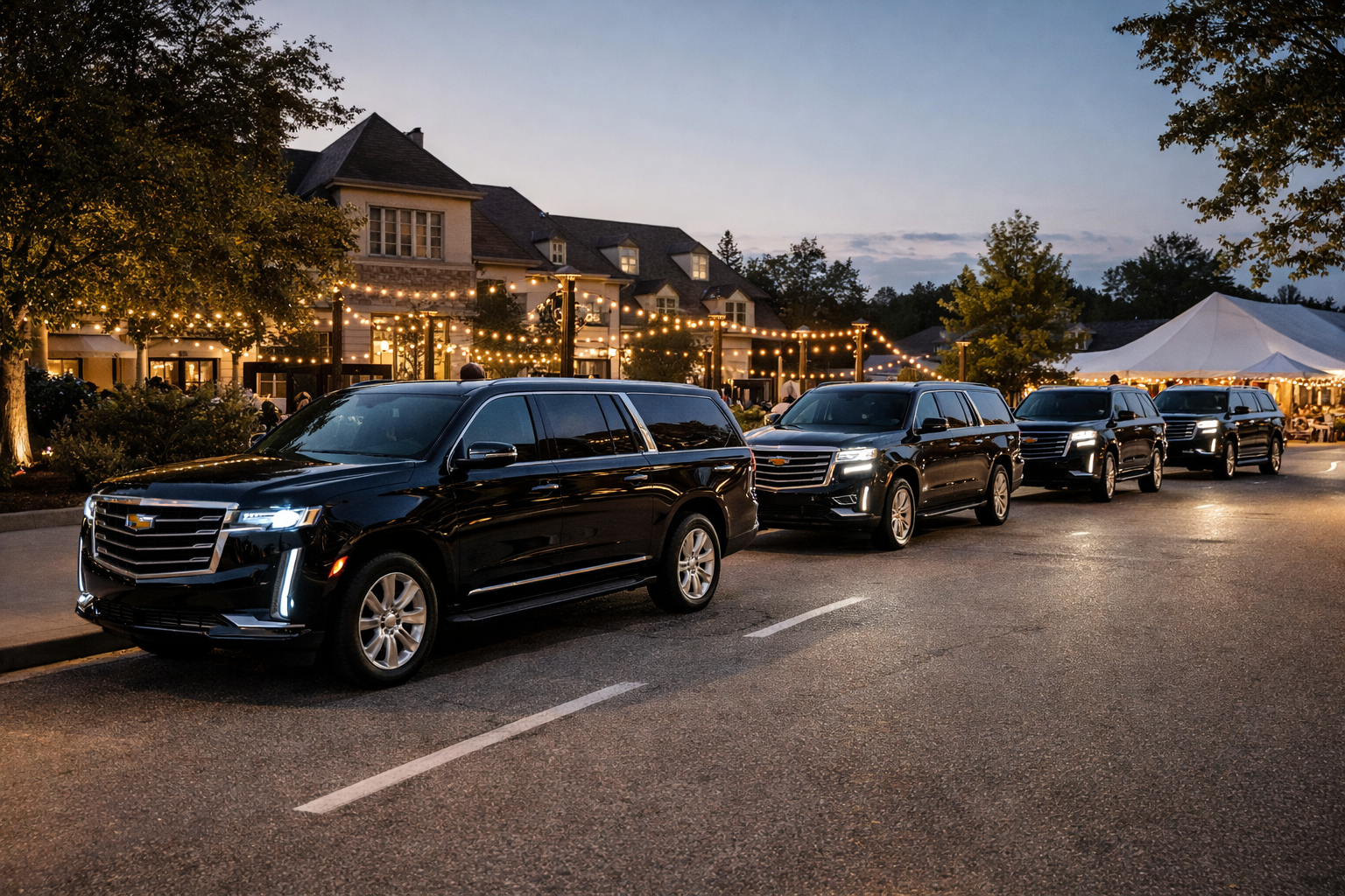 Hourly luxury transportation